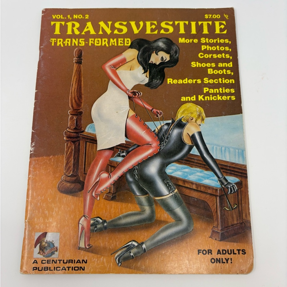 Vintage Trans Bondage Fetish Mag